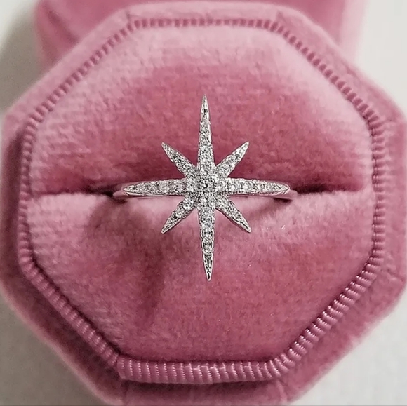 Charm Star Diamond Ring - Picture 2 of 4